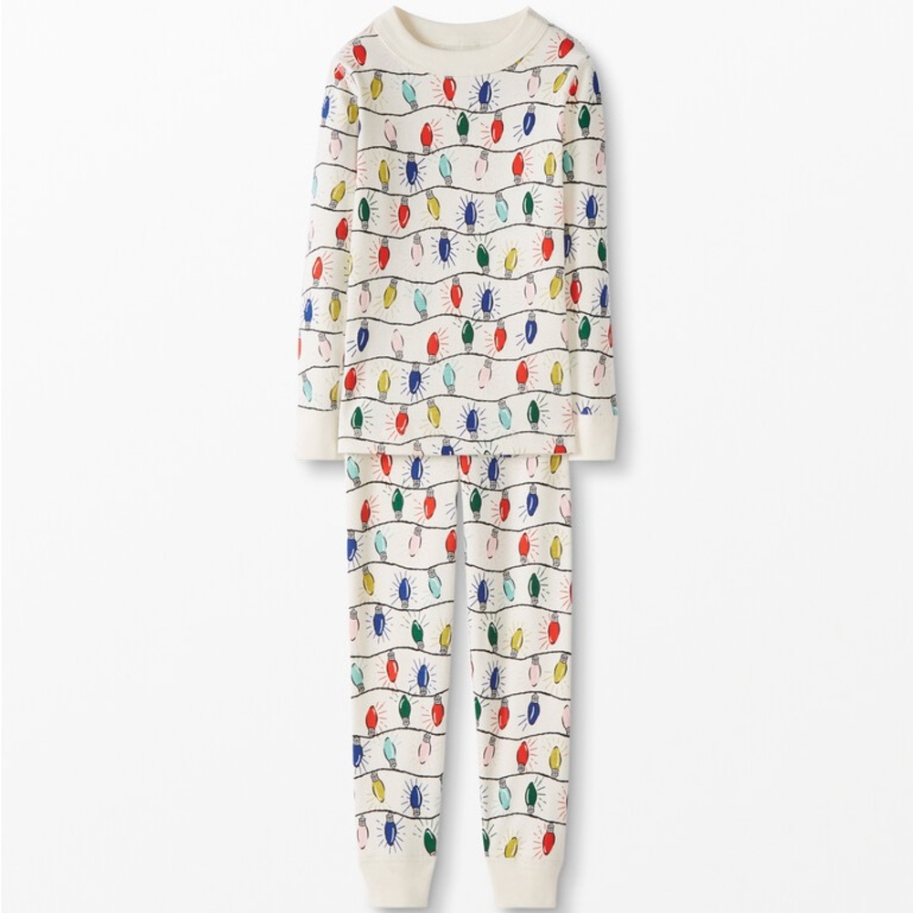 New bright bulbs pjs Hanna Anderson